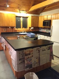 DIY Countertop Primed