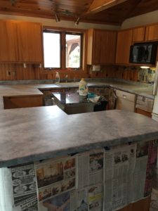 DIY Countertop Second Step